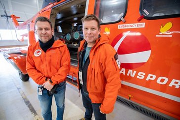 Frank Wilhelmsen and Bård Rannestad