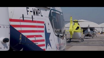 Airbus Helicopters formation flight – 50th anniversary celebration