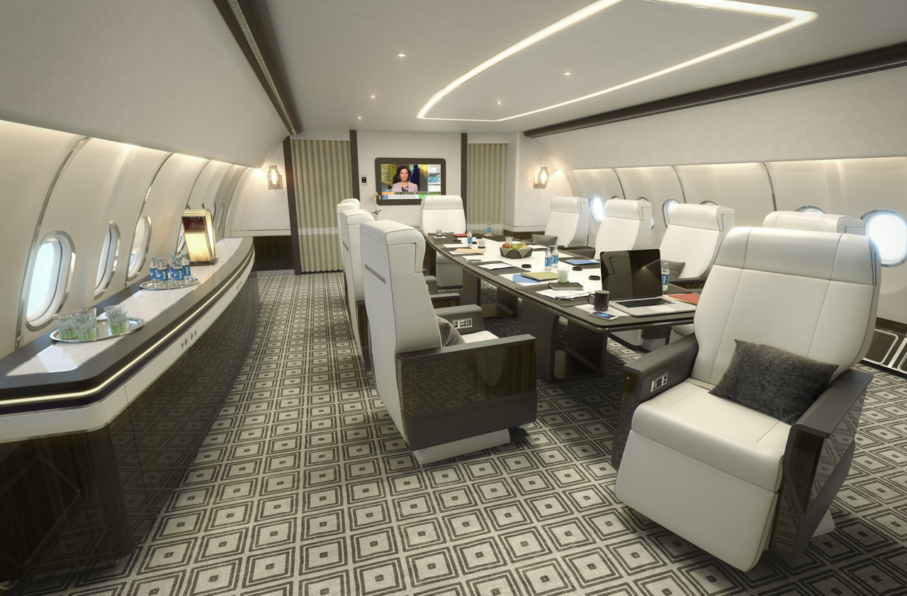 Airbus Launches New Vip Widebody Cabin Concept Commercial Aircraft Airbus