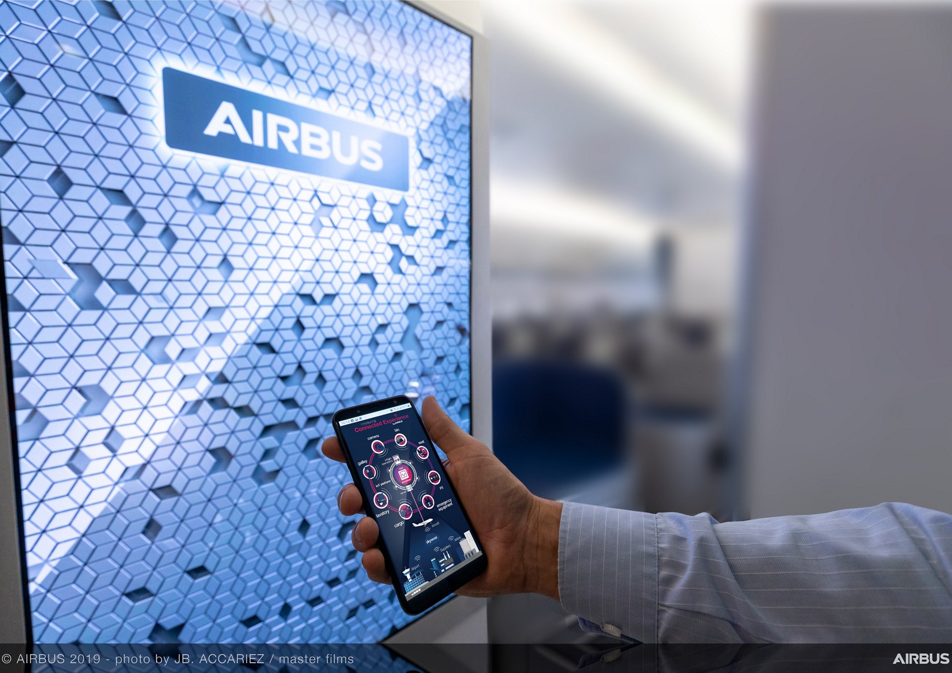 Airbus Commences In Flight Trials Of Connected Cabin Technologies Commercial Aircraft Airbus