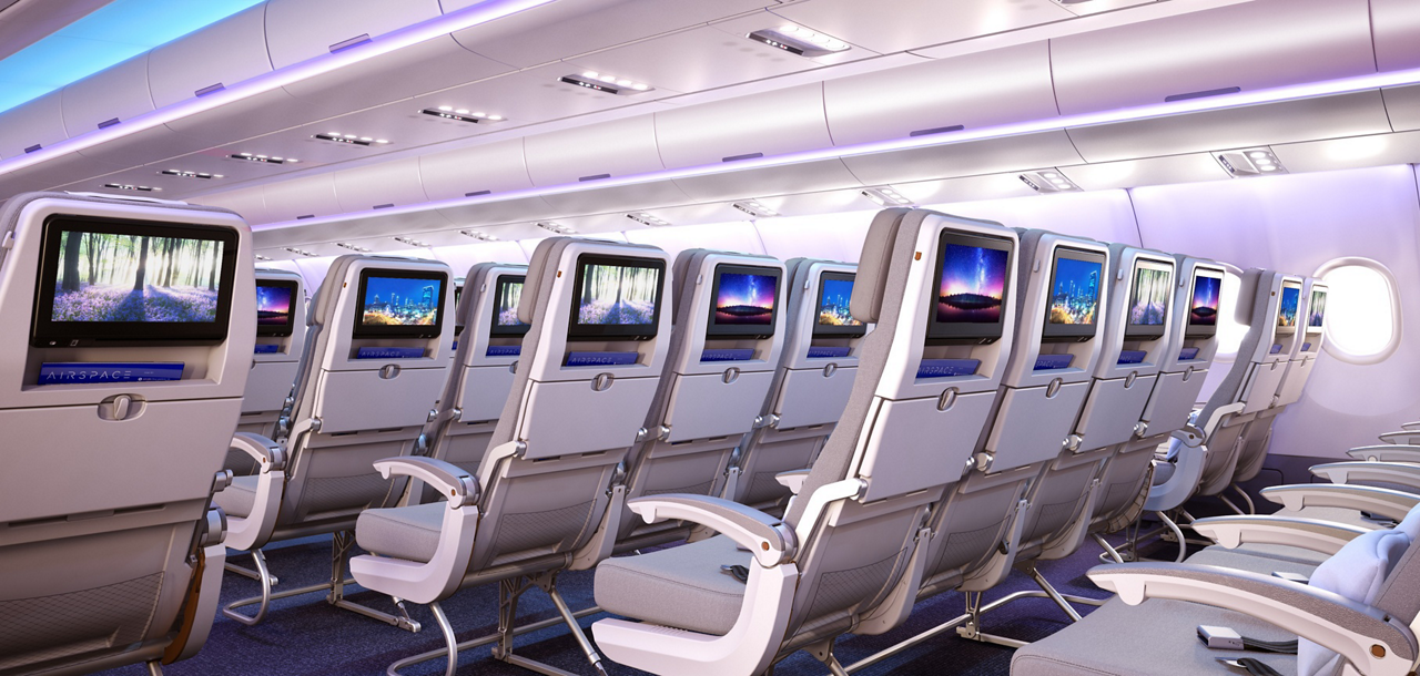 The A330neo cabin will integrate fourth-generation in-flight entertainment, with high-definition viewing resolution and discrete electronic boxes that provide clear under-seat legroom