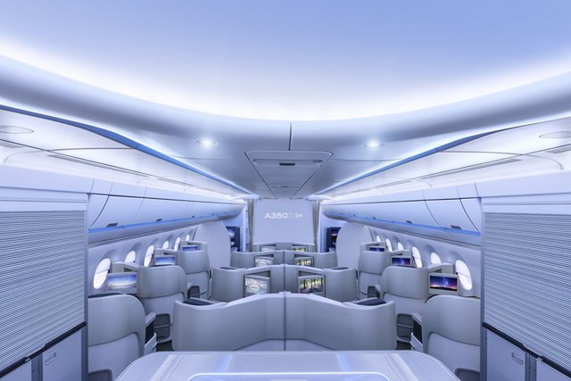 更多的私人空间是2016年3月推出的空域座舱品牌的一个关键特征