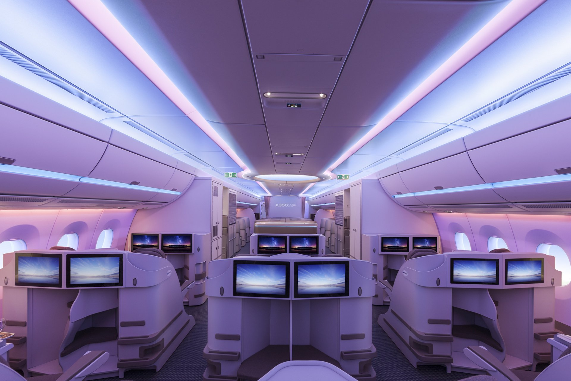 √ Airbus A350 Xwb Interior - Popular Century