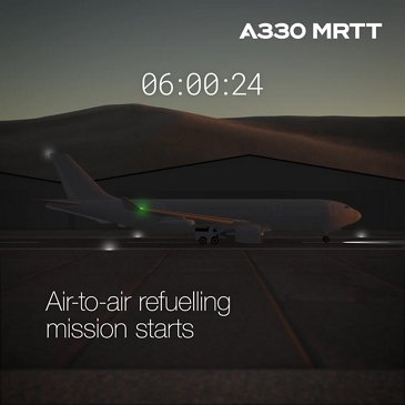 A day in the life of the A330 MRTT