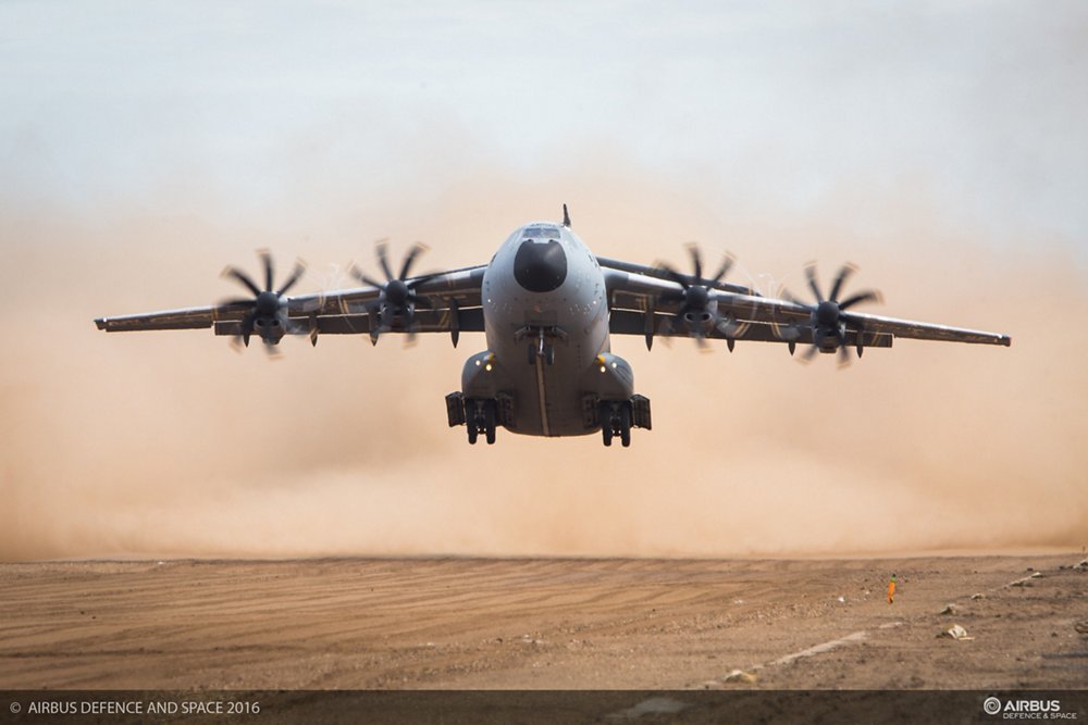A400M Unpaved Runway Trials