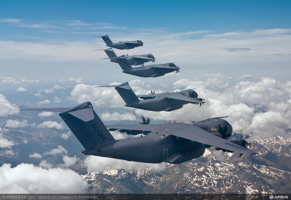 A400M Formation Flight
