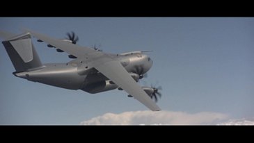 A400M in Action CLEAN