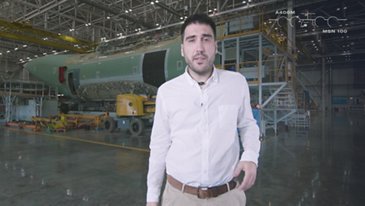 Discover the arrival of fuselage