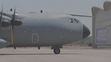 A400M MSN106 Belgium Footage