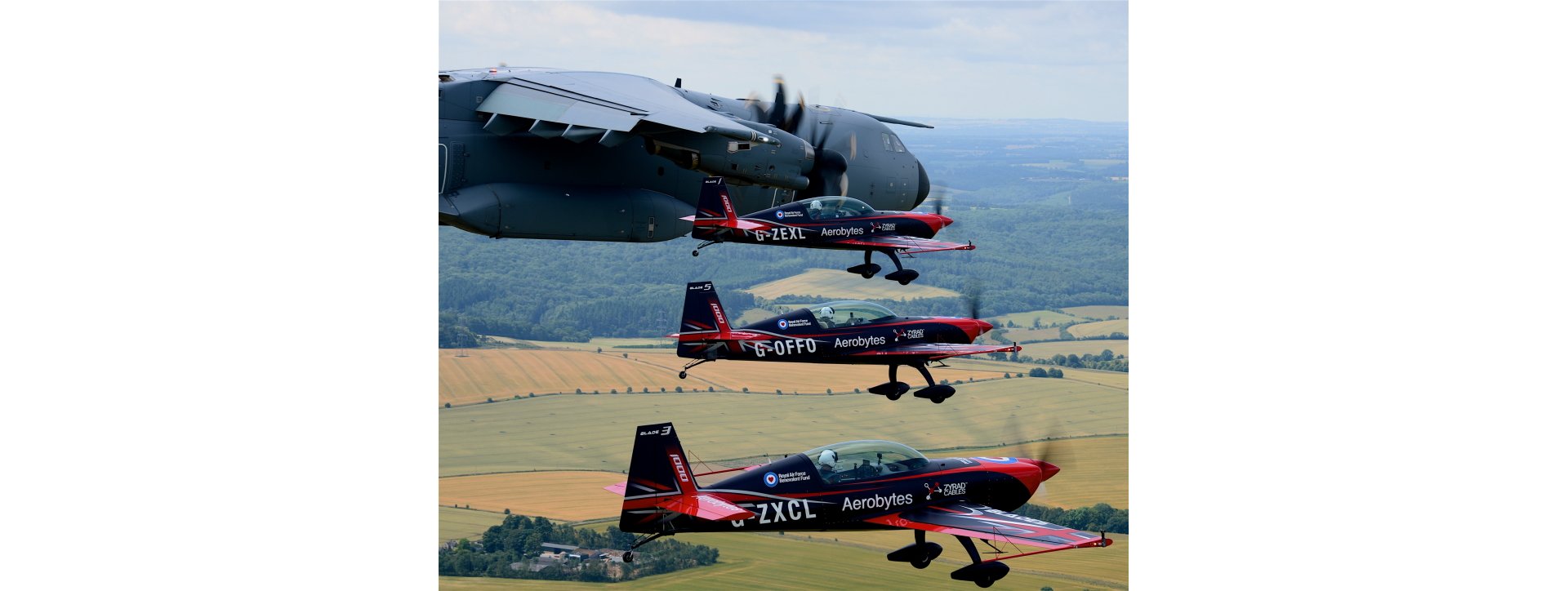 RIAT2019 - Blades and A400M