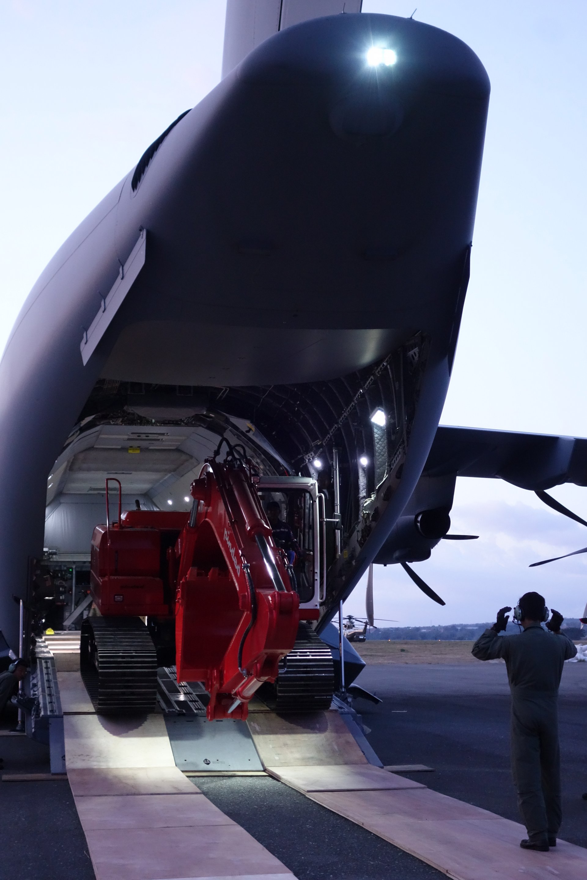 Malaysian A400M transport aircraft undertakes flights to ...