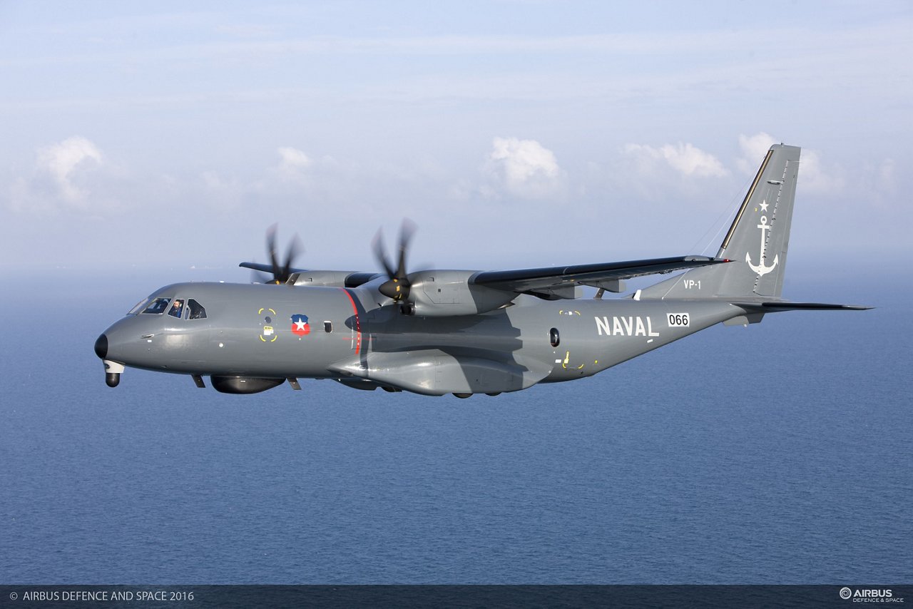 C295 MPA Chilean Air Force in Flight