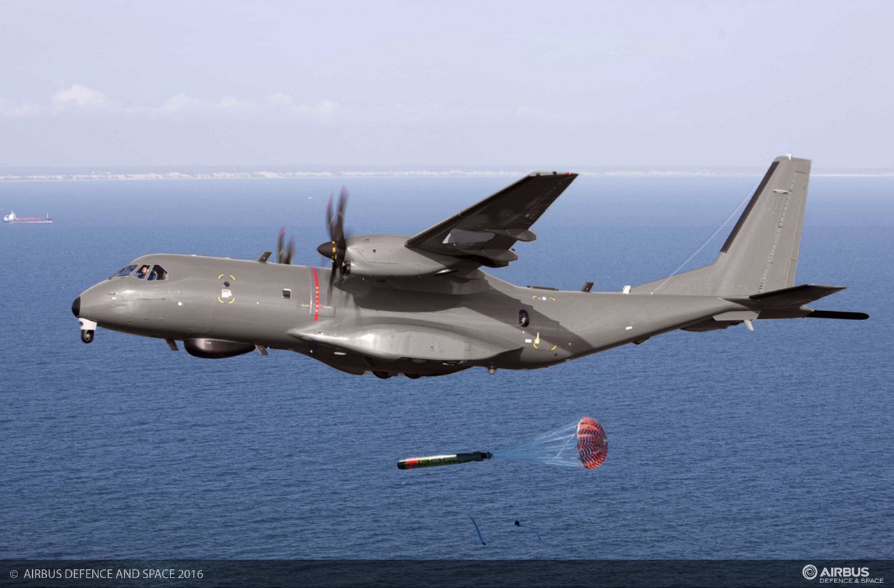 C295 MPA Launching Torpedo