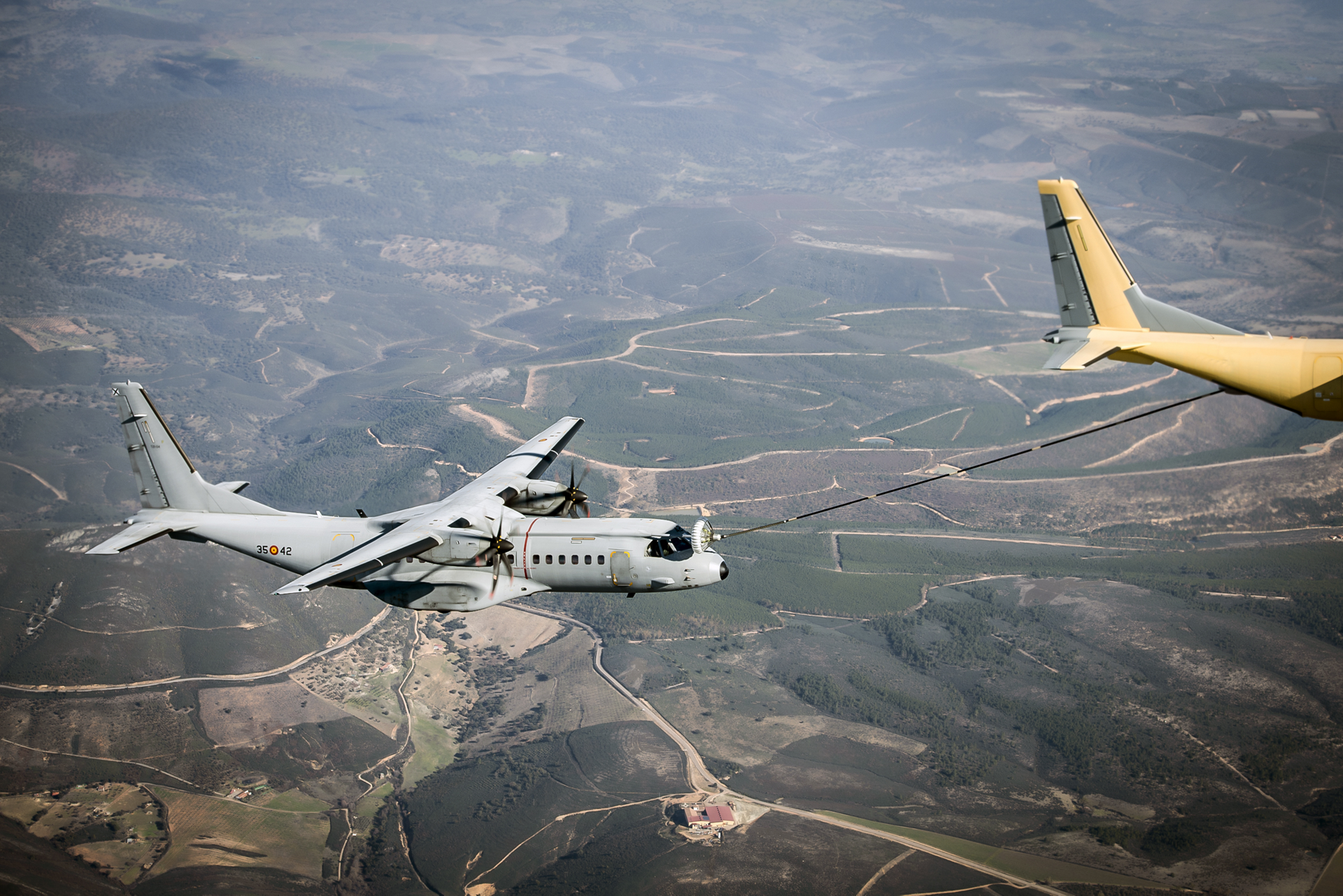 C295 air to air refuelling