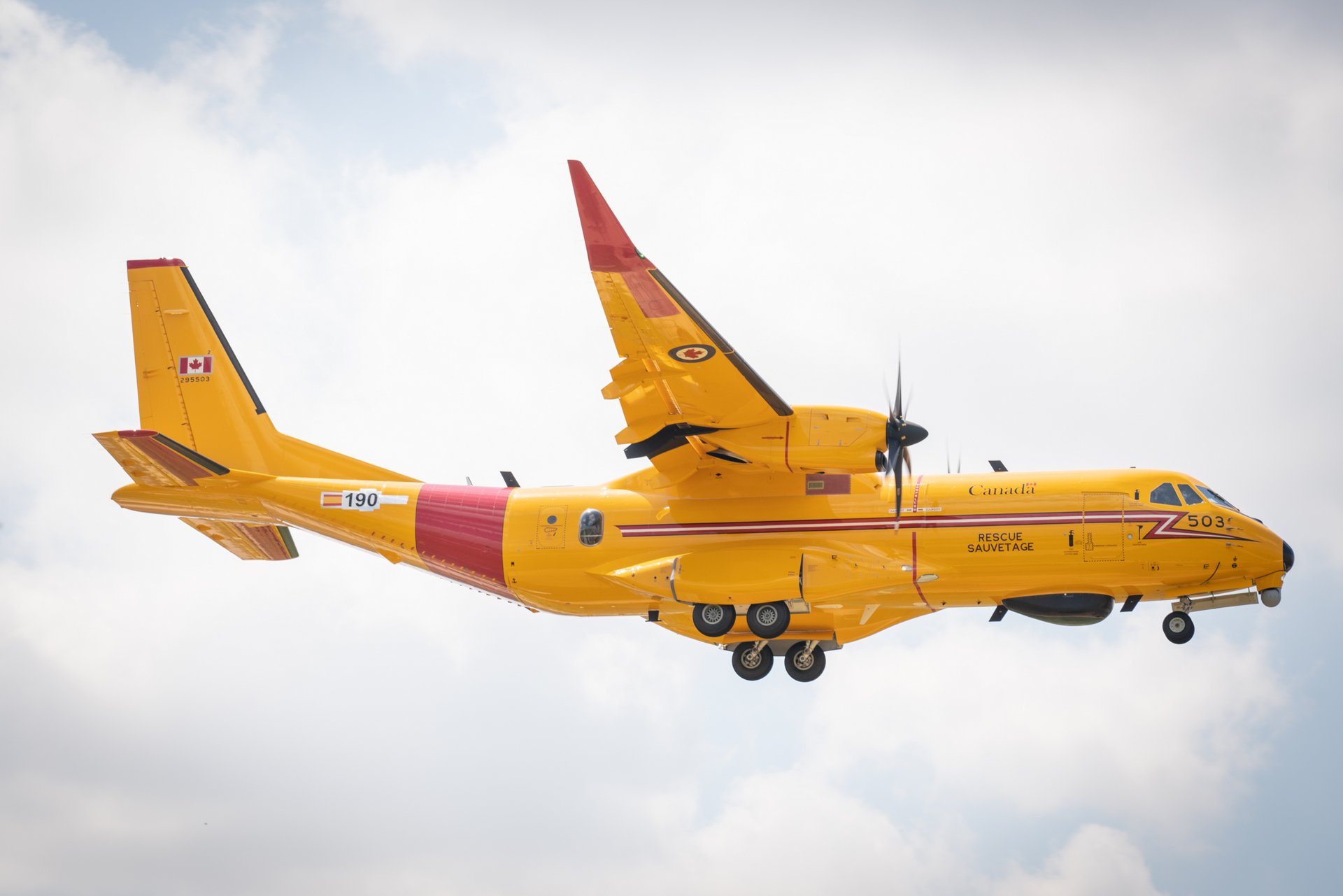 C295 FWSAR in flight