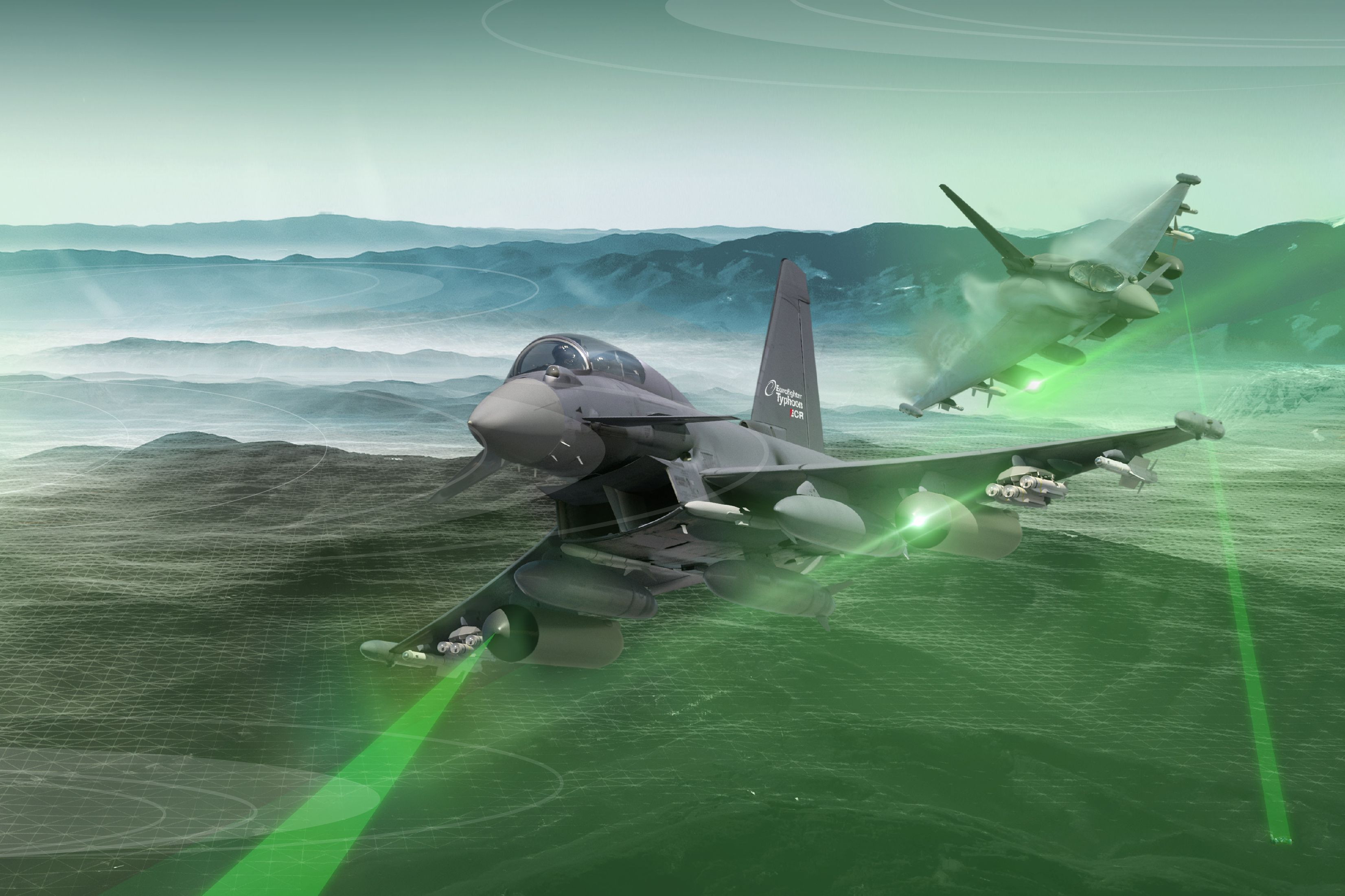 Airbus And Its Partners Unveil Details Of New Eurofighter Ecr Concept Defence Airbus