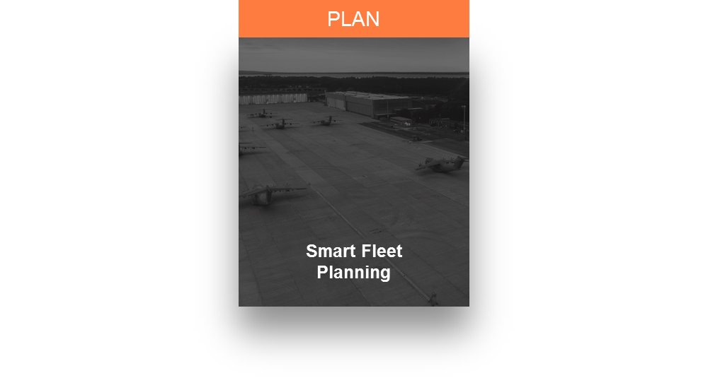 A representative graphic used to illustrate Airbus’ Smart Fleet Planning services for military aircraft customers.   