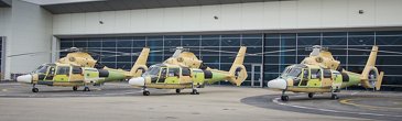 Airbus Helicopters delivers first three AS565 MBe Panther to Indonesia