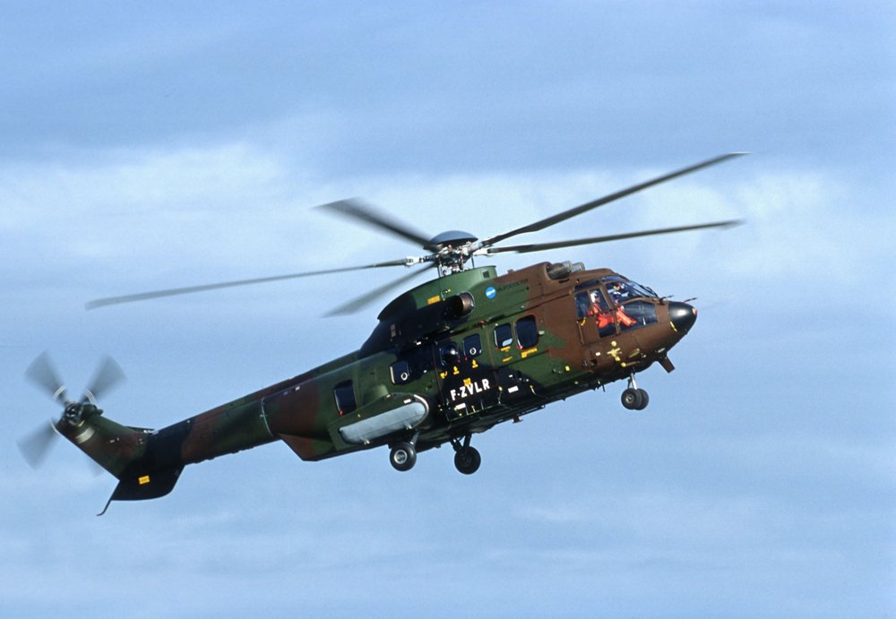 The MK2+ version of the EC725 military helicopter (later re-designated the H225M) performed its maiden flight in 2000.   