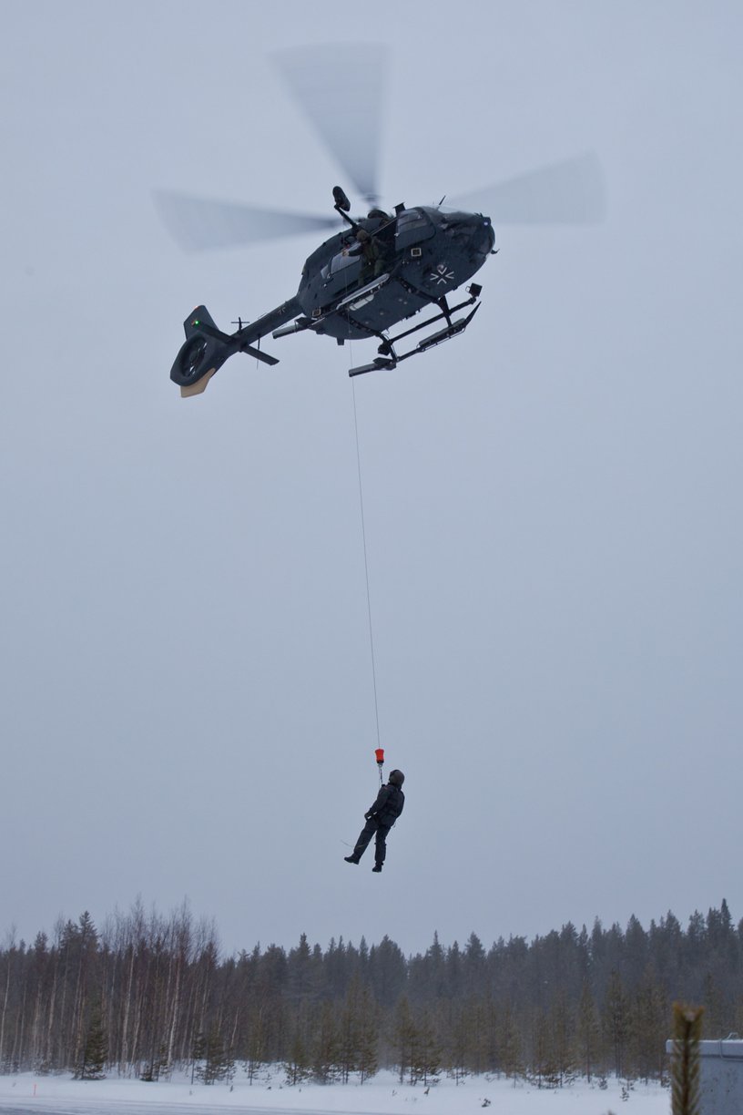 Cold weather testing with H145M