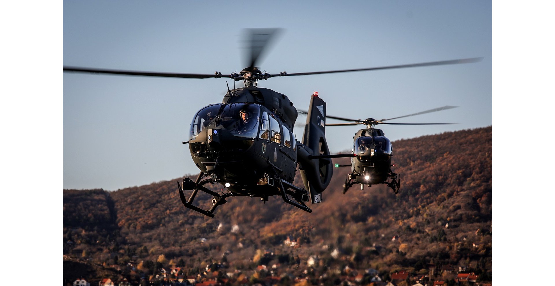 The first two of twenty H145M military helicopters have been delivered to the Hungarian Defence Forces.