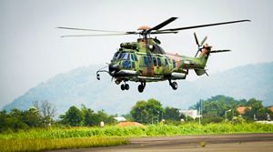super puma helicopter indonesia