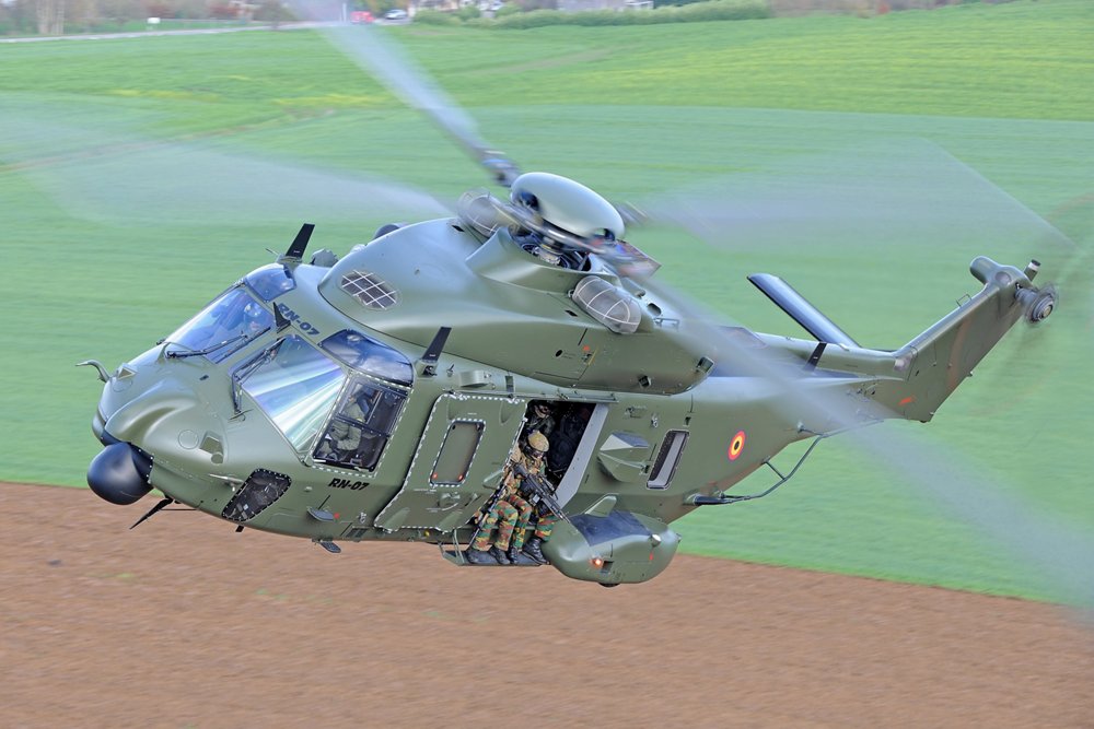 The 200th NH90 tactical transport helicopter was delivered to Belgian Defence in 2014.  