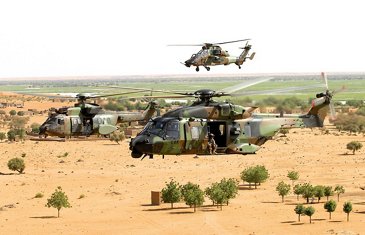 NH90 and Tiger in Mali