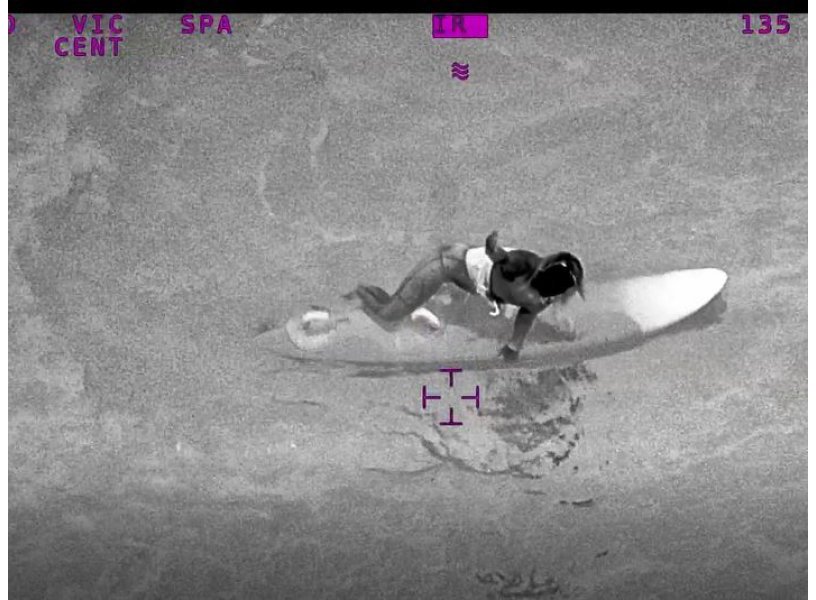 Windsurfer marooned in Pichidangui Bay