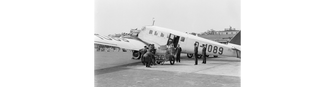 One of the first civil airliners made of aluminium, the G 24