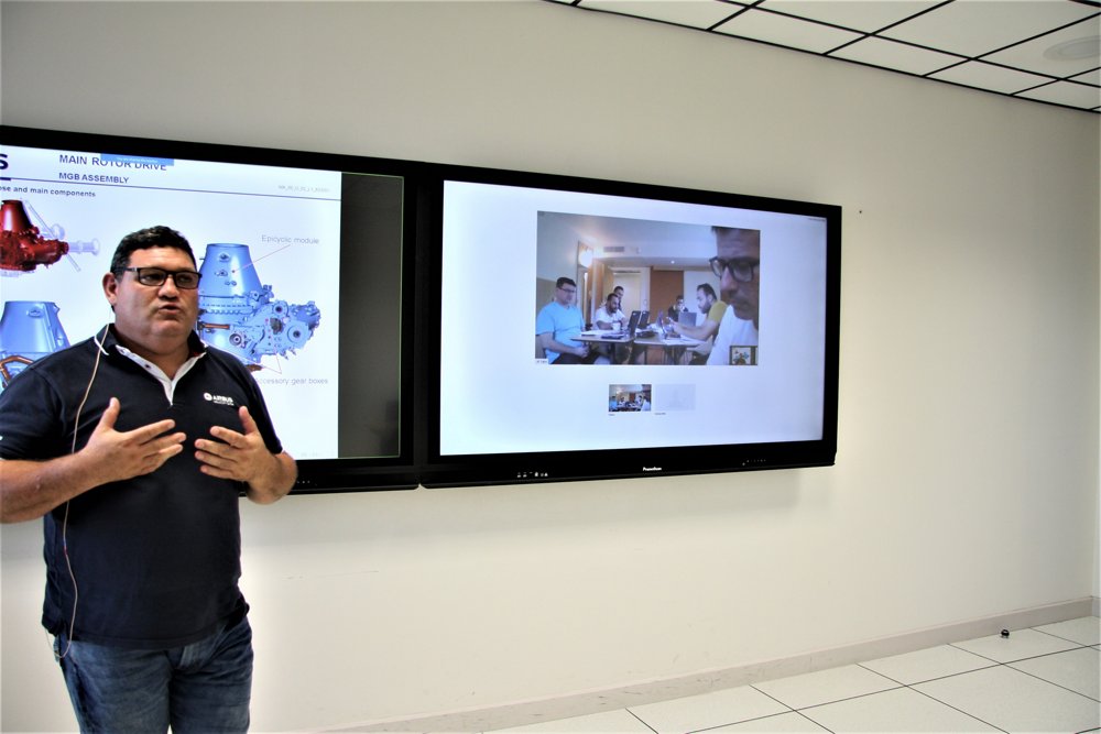Airbus Helicopters distance learning session.