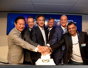 Launch of Skywise aviation data platform - Press conference at 2017 Paris Air Show