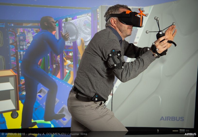 Virtual reality maintenance digital mock-up