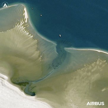 Banc d’Arguin nature reserve, Arcachon Bay  (France) - Pléiades Neo 4