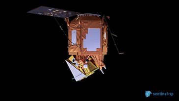 Sentinel-5p - Solar Array Deployment 