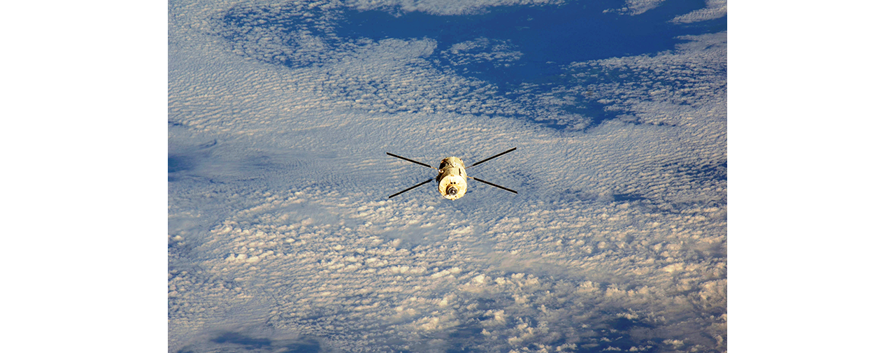 ATV-5 “Georges Lemaître” in space