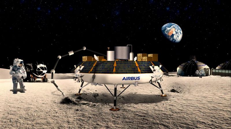 Roxy Turns Moon Dust Into Oxygen Space Airbus
