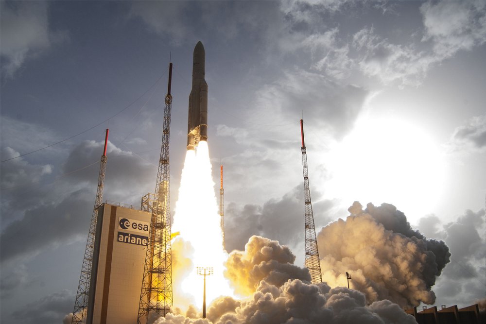 Ariane 5 launch from Kourou