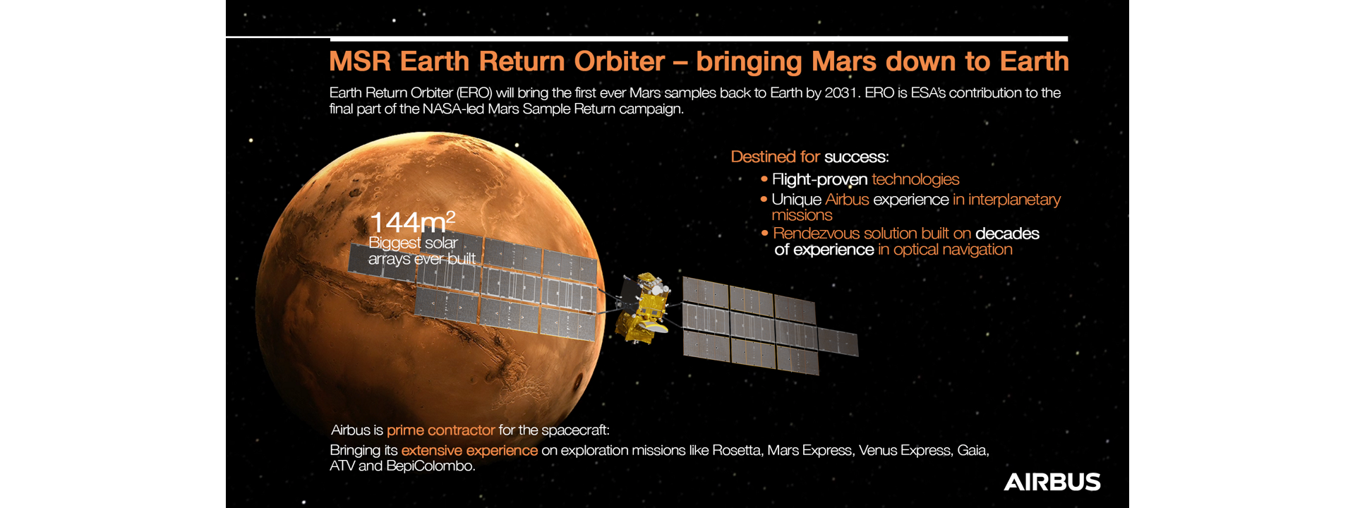 The first spacecraft to bring samples from Mars to Earth 