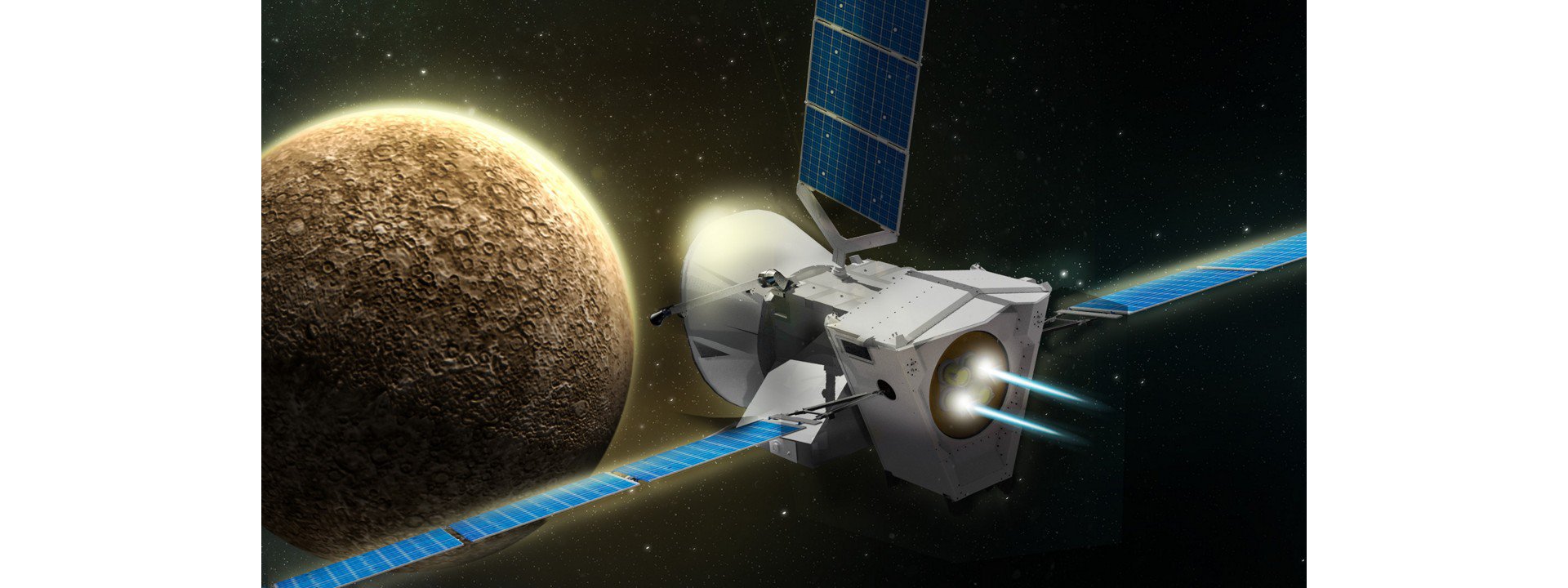 The Airbus built BepiColombo mission will make a fly-by past Earth on 10th April 2020 as it continues on its epic journey to Mercury. 