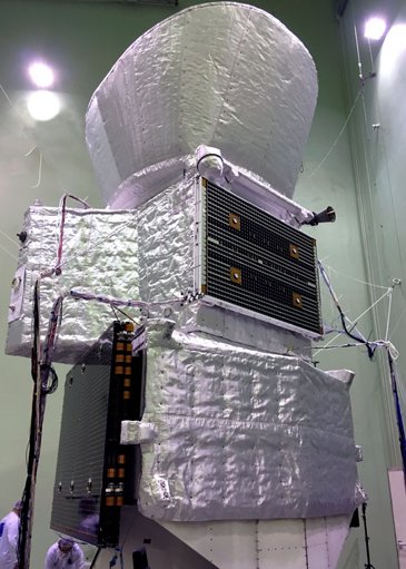 BepiColombo - Flight configuration in clean room