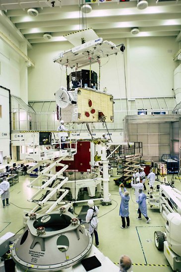 BepiColombo - Stack building