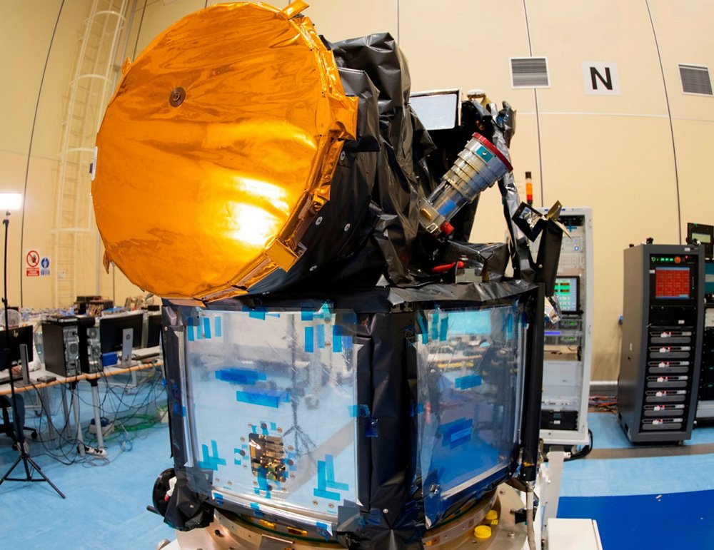 CHEOPS, the Characterising ExOplanet Satellite, was built by an Airbus-led consortium for a mission to understand the make-up of exoplanets that orbit nearby stars. 