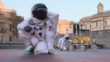 火星探测器在特拉法加广场