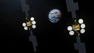 HotBird new generation satellites - Artist view