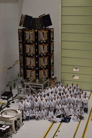 Flight Readiness Baikonour-Copyright OneWeb Satellites